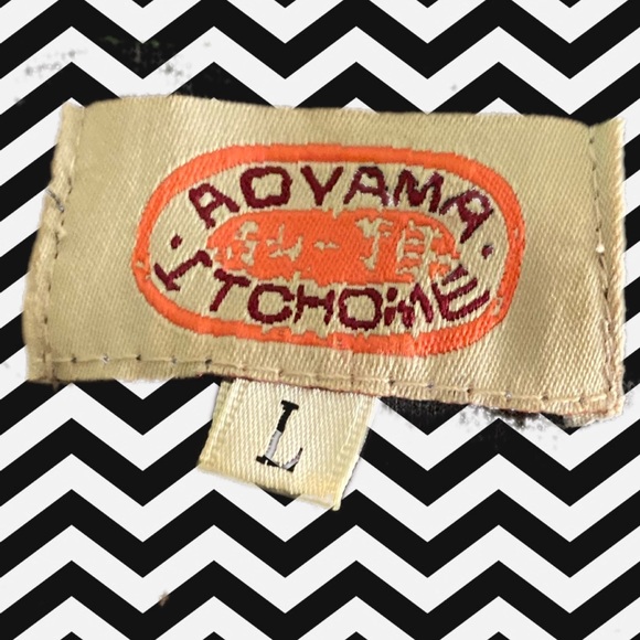 AOYAMA ITOCHENE SINGLE ZIPPER DRESS, LARGE - Picture 4 of 4